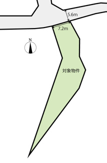 【土地図】 | 広島市安芸区畑賀１丁目　土地