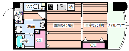 【間取り】 | ランドマークシティ梅田東