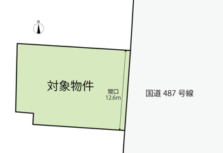 【土地図】 | 広島市南区宇品御幸４丁目　土地