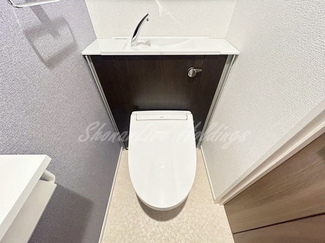 茅ヶ崎市松林１丁目のアパートのトイレ