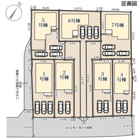 リーブルガーデン豊見城市与根の区画図