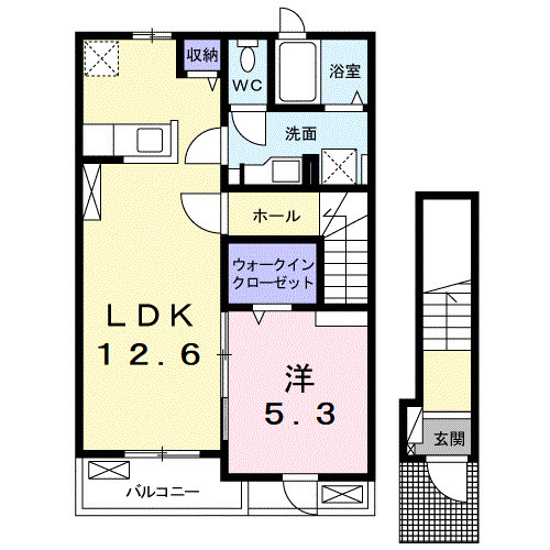ハピネス　Ｓｕｇｉｕｒａ　　刈谷市近郊の賃貸ならクラスホーム刈谷店の間取り