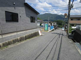【前面道路含む現地写真】 | 広島市安佐南区相田７丁目 豊松園