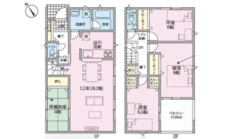 【間取り】 | 広島市東区中山新町１丁目No.3 鈴が丘