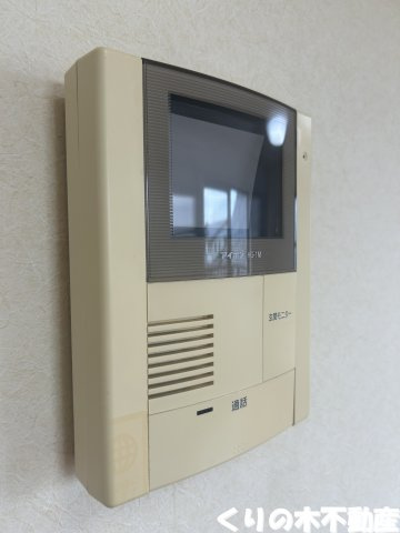 【セキュリティ】 | ラ　シャンテ | モニター付きインターホンです