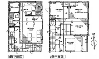 【間取り】 | 広島市佐伯区五日市中央３丁目No.2 セルリアンステージ五日市中央三丁目