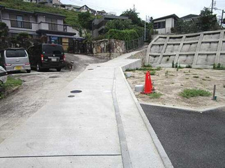 【前面道路含む現地写真】 | 広島市安佐南区大町西１丁目No.2　売建
