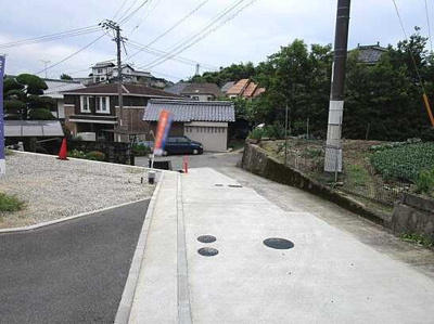 【前面道路含む現地写真】 | 広島市安佐南区大町西１丁目No.2　売建