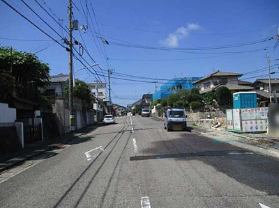【前面道路含む現地写真】 | 広島市西区山田新町１丁目No.2 山田