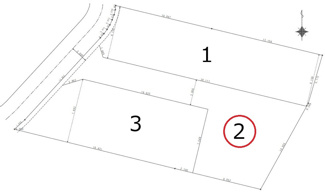 【土地図】 | 広島市東区牛田旭２丁目No.2