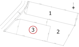 【土地図】 | 広島市東区牛田旭２丁目No.3