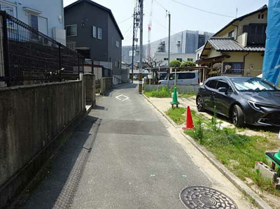【前面道路含む現地写真】 | 広島市南区向洋大原町No.1