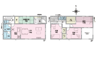 【間取り】 | 広島市安佐北区口田南２丁目No.5