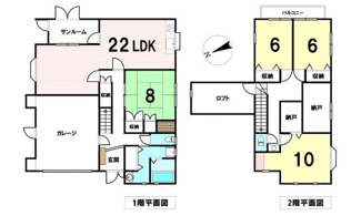 【間取り】 | 広島市安芸区中野７丁目