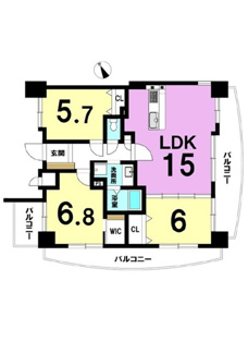 【間取り】 | Ｌ・テーゼ祇園