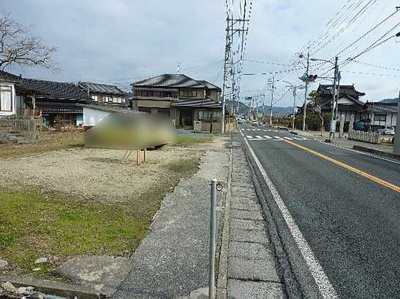 【前面道路含む現地写真】 | 安芸高田市吉田町川本　土地 | お気軽にお問合せください。