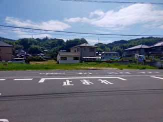 【前面道路含む現地写真】 | 江田島市大柿町飛渡瀬