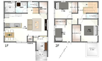 【間取り】 | 広島市南区堀越２丁目No.B
