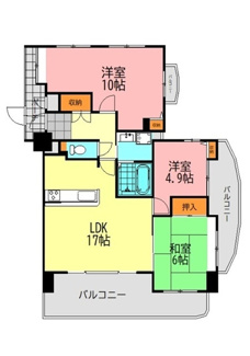 【間取り】 | スターランド南蟹屋