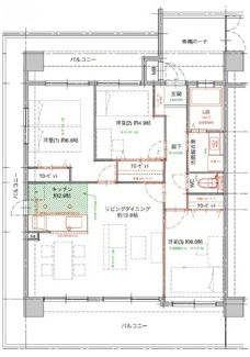 【間取り】 | エスパス大州通り