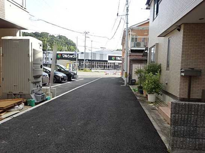 【前面道路含む現地写真】 | 広島市南区旭１丁目