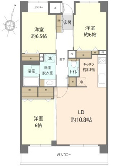 【間取り】 | パークシティ庚午中