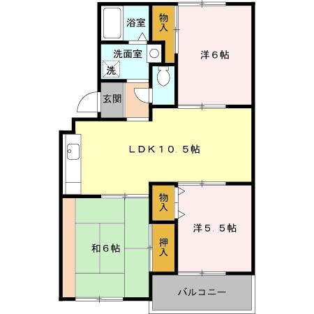 【間取り】 | ファミール東宮原
