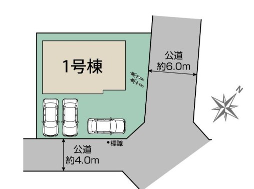 入間市東町7丁目　全1棟　新築戸建　の区画図