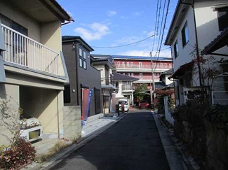 【前面道路含む現地写真】 | 広島市佐伯区坪井１丁目