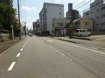 【前面道路含む現地写真】 | 広島市西区三滝町