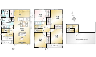 【間取り】 | 広島市佐伯区千同１丁目No.A