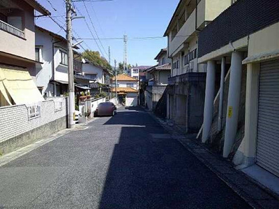【前面道路含む現地写真】 | 安芸郡府中町青崎東