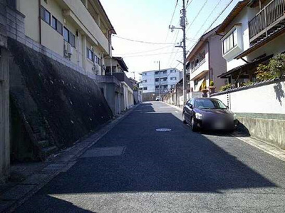 【前面道路含む現地写真】 | 安芸郡府中町青崎東