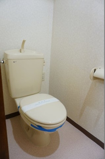 【トイレ】 | 盛島マンションⅠ | シンプルで使いやすいトイレです