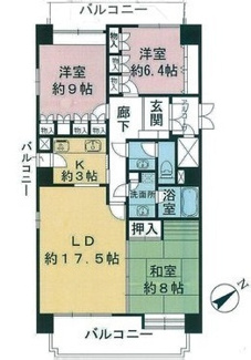 【間取り】 | パブリコーポ河原町