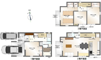 【間取り】 | 広島市南区宇品御幸３丁目No.2