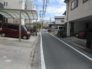 【前面道路含む現地写真】 | 広島市東区山根町