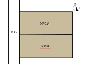 【土地図】 | 広島市東区上温品４丁目No.B