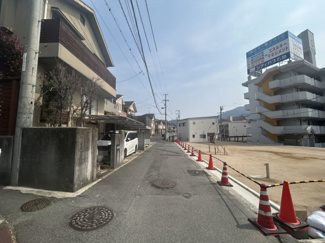 【前面道路含む現地写真】 | 広島市安佐南区上安2丁目No.C