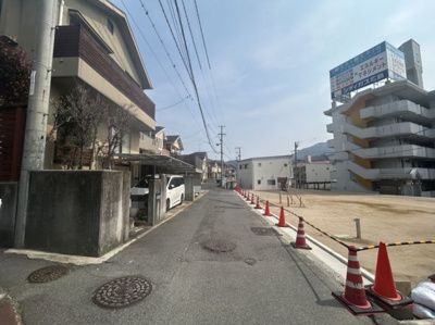【前面道路含む現地写真】 | 広島市安佐南区上安2丁目No.C