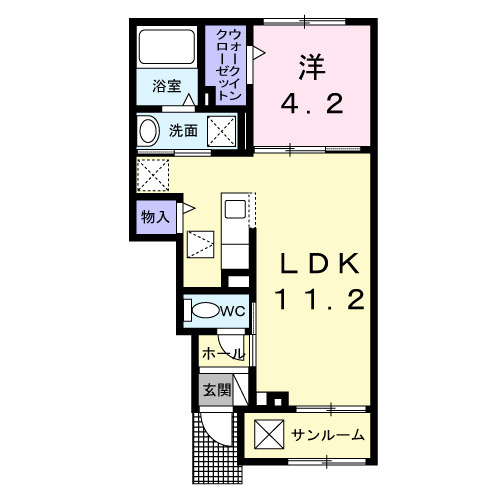 【間取り】 | リアン２５