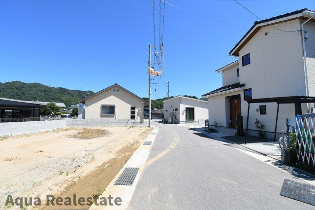 オール電化デザイナーズハウス名東町建売⑯の前面道路含む現地写真|前面道路含む現地写真です　