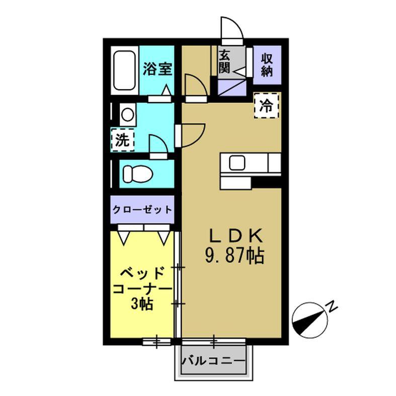 フラリッシュ・ウッドの間取り