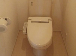 【トイレ】 | 玲巧ハイツ八丁 | コンパクトで使いやすいトイレです