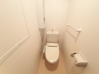 【トイレ】 | モンシェリー御立Ａ | 清潔感のあるトイレです