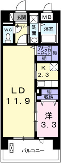 【間取り】 | ポーシェガーデン５