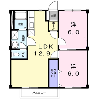 【間取り】 | エスポワール新在家