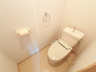 【トイレ】 | エスポワール新在家 | シンプルで使いやすいトイレです