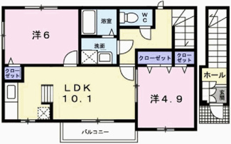 【間取り】 | エクセラン國木Ⅰ