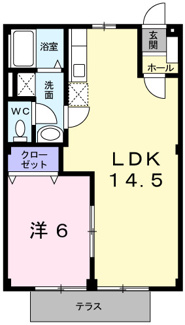 【間取り】 | グリーンハイツ三木